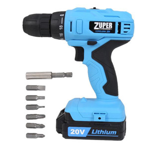 ZUPER DRILL CORDLESS สว่านกระแทกไร้สาย TVD_WAREHOUSESALE