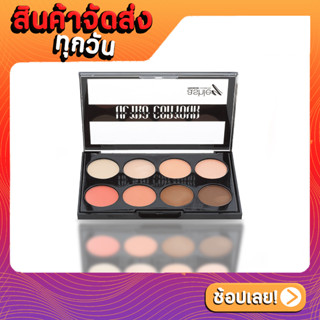 พาเลท คอนทัวร์ ไฮไลท์ 8เฉดสี แอชลีย์ ASHLEY ULTRA CONTOUR A-295