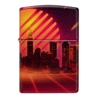 Zippo ไฟแช็กรุ่น 48505  Cyber City Design ของแท้ รับประกันตลอดชีวิต นำเข้าและจำหน่ายโดยตัวแทนจำหน่าย