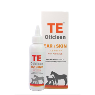 TE-Oticlean Ear &amp; skin cleanser 115 ml (Tris EDTA) แพ็คเกจใหม่ หมดอายุ 09/2024 ทำความสะอาดช่องหูและผิวหนัง