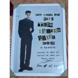 SIGNED POSTER เจบี พร้อมกรอบ