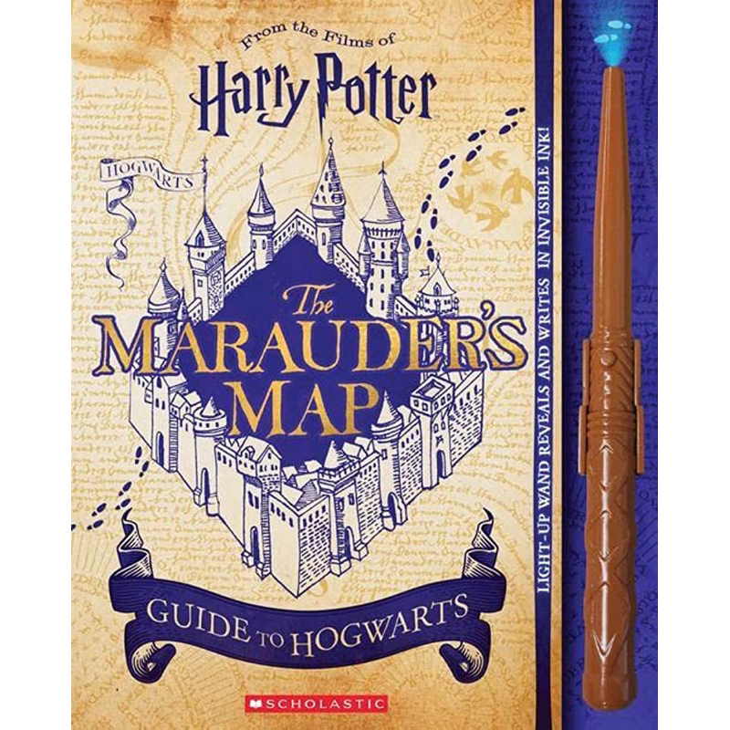 [หนังสือ] Marauder's Map Guide to Hogwarts Harry Potter แฮร์รี่ พอตเตอร์ fantastic beasts แผนที่ตัวกวน english book
