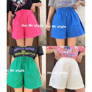 🇰🇷New🇰🇷  Korea summer short  pants มาใหม่เลยค่า กับขาสั้นยีน ฟอกสีต้อนรับsummer ดีเทล พับเบิ้ลปลายขา