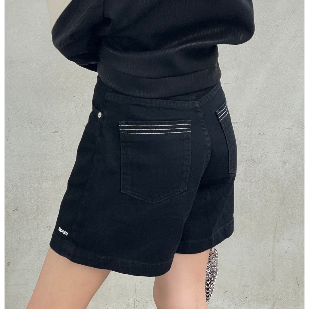 TGDA.CO - กางเกงยีนส์ขาสั้น Body girl รุ่น Otis Linear shorts (new color released!) (พร้อมส่ง) รูปที่ 2
