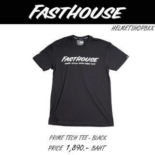 เสื้อ FASTHOUSE PRIME TECH TEE BLACK