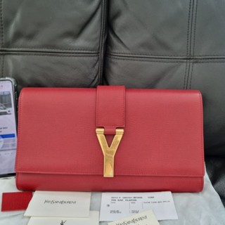 ysl clutch สวยสภาพดี แท้100%ขนาด11"