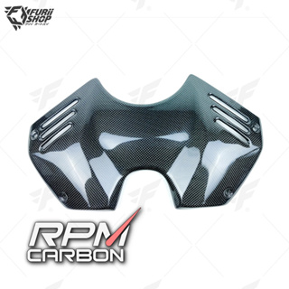 ครอบถัง+รูระบายอากาศ RPM Carbon Tank Cover with Vents : for Ducati Panigale V4 2018-2021