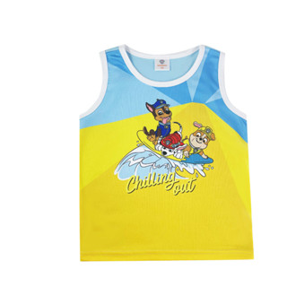 PAW PATROL : PTNYT0001 เสื้อแขนกุดเด็กลิขสิทธิ์แท้