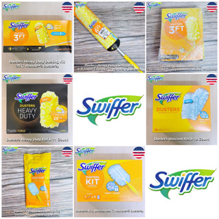 Swiffer® Dusters Heavy Duty Dusting Kit ไม้ปัดฝุ่น ที่ปัดฝุ่น  ปรับความยาวได้ อุปกรณ์ทำความสะอาดบ้าน