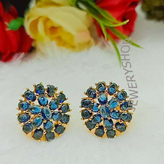 D13 ต่างหูหุ้มทอง ต่างหู ตุ้มหู ต่างหูทอง ตุ้มหูทอง หลากหลายลาย งานไม่แพ้ ไม่คัน - รูปที่ 4