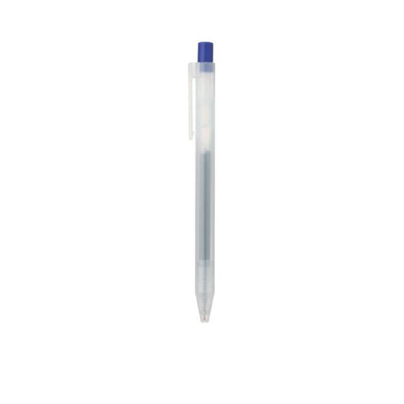 ปากกา muji สีน้ำเงิน 0.5