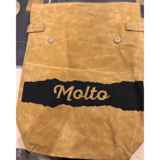 กระเป๋าเก็บความเย็น ทันสมัยวัยรุ่นสะพายได้ พรีเมี่ยมMolto ขนาด30*40 cm สีออริ สะพายข้างได้