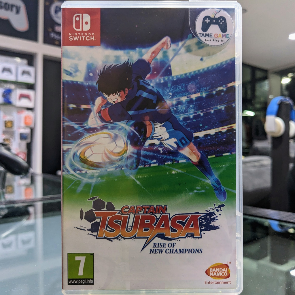 (ภาษาอังกฤษ) มือ2 Captain Tsubasa Rise of New Champions แผ่น Nintendo Switch เกมNintendoswitch มือสอง (เกมเล่น2คนได้)