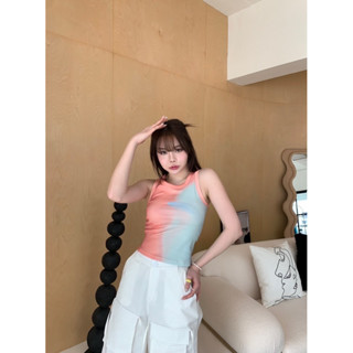 Vanillin Summer top เสื้อกล้ามสีพาสเทล
