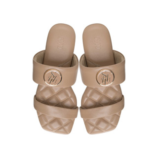 SHU PALETTE SOFT ENAMEL SANDALS - VERY NUDE รองเท้าแตะ