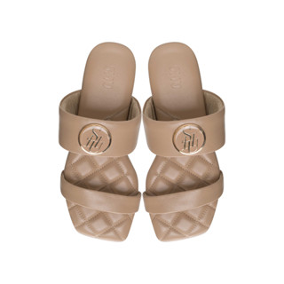 SHU PALETTE SOFT ENAMEL SANDALS - VERY NUDE รองเท้าแตะ