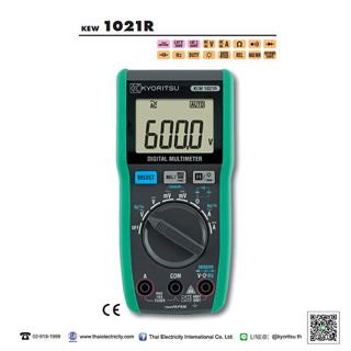 KYORITSU 1021R มัลติมิเตอร์แบบดิจิตัล