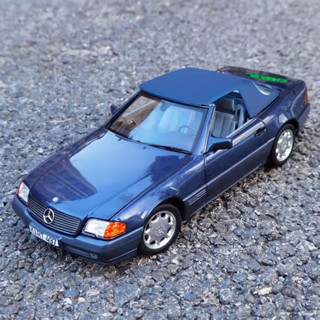โมเดลรถเหล็ก Mercedes Benz 1989 R129 SL500 (เปิดประทุน คลาสสิก) จำนวนจำกัด
