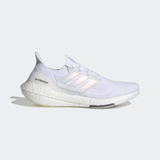 Adidas รองเท้า วิ่ง Ultraboost 21 ผู้ชาย สีขาว FY0846 ของแท้ 100%