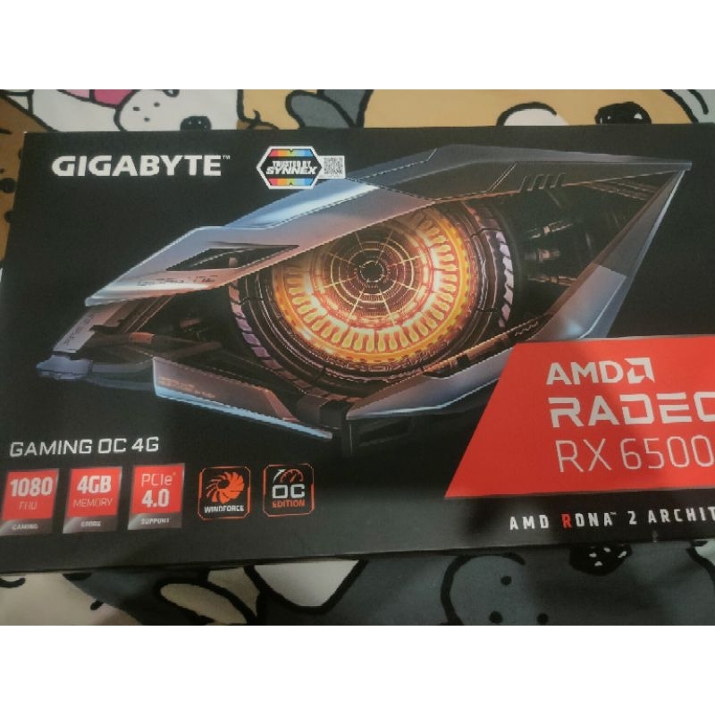 AMD GIGABYTE RADEON RX 6500 XT การ์ดจอมือ 2 ไม่เคยขุด