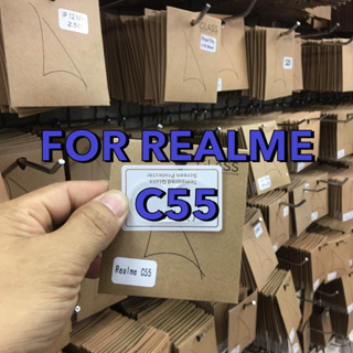 Realme C33/C55(2.5D) เรียวมี ฟิล์มกันรอย ฟิล์มกระจกกันรอย ฟิล์มกันรอยเลนส์กล้อง แบบใส (LENS)