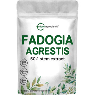 Fadogia Agrestis 600mg Per Serving 50:1 Extract Powder 4Ounce Highly Purified and Bioavailable USA the Micro Ingredients