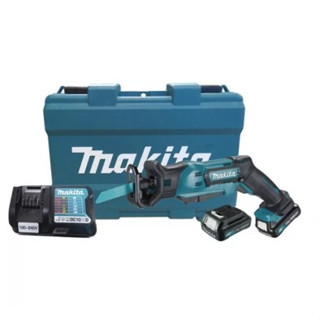 MAKITA เลื่อย เลื่อยชัก รุ่น JR105DWYE CORDLESS RECIPROCAL (ใบ B-TYPE) ( JR105DZ + แบต1.5ahx2 + แท่นชาร์จ )