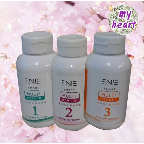 Enie Smart Multi Repair 100/580 ml ทรีทเม้นท์บำรุงเส้นผม 3 ขั้นตอน