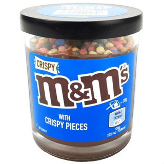 M&amp;MS CRISPY PIECES SPREAD 100G - เเยมทาขนมปังผสมขนมกรุบกรอบ