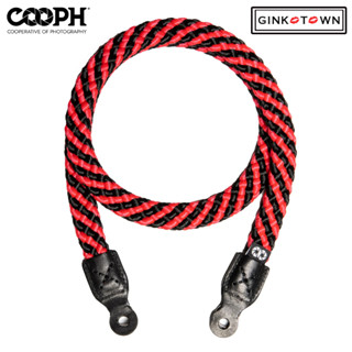 [กรุงเทพส่งด่วนใน 1 ชั่วโมง]   COOPH BRAID CAMERA STRAP Black &amp; Red