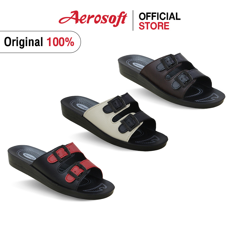 Aerosoft รองเท้าแตะ ผู้หญิง แบบสวม แอโร่ซอฟรุ่น LA2104