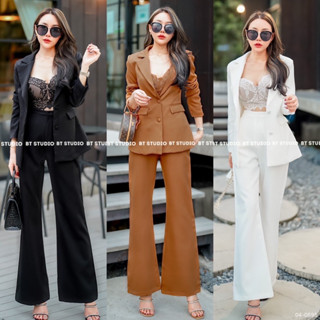 setสูท3ชิ้นใส่ทำงานออกงานระดับCEO