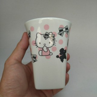 แก้วน้ำเซรามิค เฮลโลคิตตี้ Hello Kitty Sanrio แท้ ปี 2005