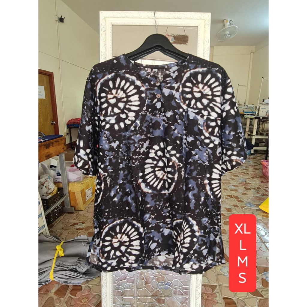 เสื้อลายสีดำ ใส่สงกรานต์