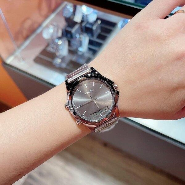 นาฬิกา Casio MTP-VC01D ระบบผสมอะนาล็อก-ดิจิตอล รับประกัน 1 ปี