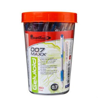 (กระปุก 50ด้าม) Quantum 007 Maxx ปากกา ควอนตั้ม ( 50ด้าม / กระปุก)