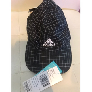 หมวกสีดำ ปรับขนาดได้ Adidas Unisex ผ้าเบา แห้งไว ใช้งานน้อย ส่งต่อ