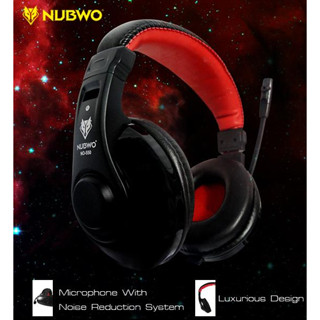 หูฟังเกมมิง NUBWO HEADPHONE NO-550 - BLACK