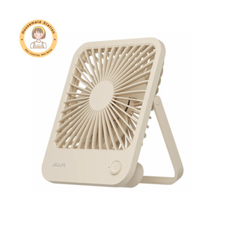 Jisulife FA26 Ultra-slim Table Fan พัดลมตั้งโต๊ะ ขนาดเล็ก USB ชาร์จ 2000mAh/4500mAh ลมแรง แบตเตอรี่ขนาดเล็ก