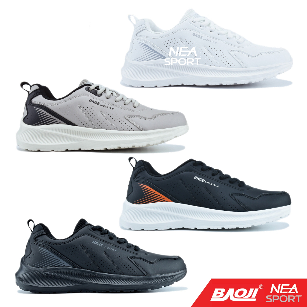 [เก็บโค้ด DDX30T134 ลดอีก20%] BAOJI 752 Active Sneaker รองเท้าผ้าใบ บาโอจิ ผู้ชาย