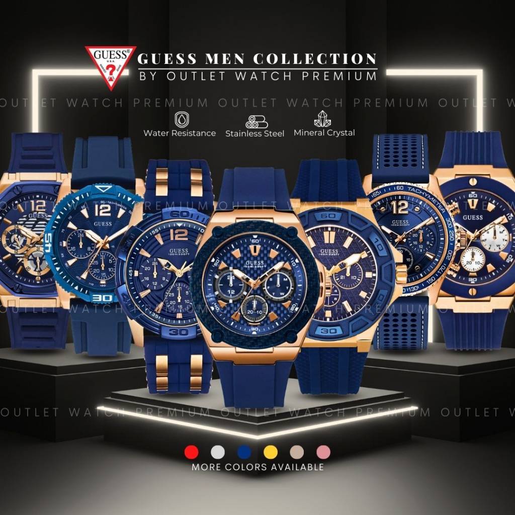 นาฬิกา Guess Men Legacy OWG383 Outlet Watch นาฬิกาข้อมือผู้หญิง นาฬิกาผู้ชาย แบรนด์เนม Brandname Wat