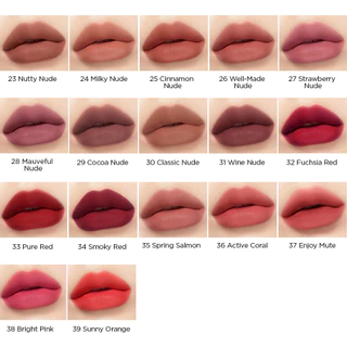 แท้ พร้อมส่ง PERIPERA INK VELVET เพอริเพอร่า ลิป 4g