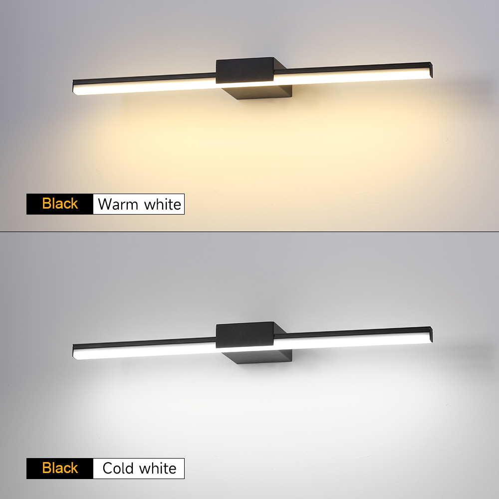 LUCKYLED *พร้อมส่งจากไทย* LED ไฟห้องน้ำ ตู้เครื่องแป้ง ห้องแต่งตัว เรียบง่าย ทันสมัย ​​เติมแสงสว่าง Mirror Light 镜前灯 - รูปที่ 4