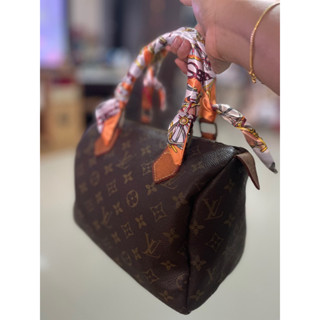 LOUIS VUITTON SPEEDY หลุยส์วิตตองมือสอง ขนาด 10x9x7" (งานหนังแท้มือสอง)