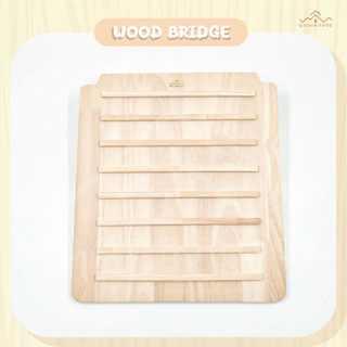 บันไดไม้ประตูกรง shobi สำหรับกระต่าย แกสบี้ Wooden Cage Bridge [WOOD&amp;MOOD]