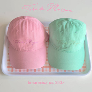 TORIAROMA | Tori De Maison Cap 🧢 เปิดรับ Order 4 สีพาสเทล