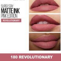 เมย์เบลลีน Maybelline Super stay Matte Ink Liquid Lipstick 5 ml #180 Revolutionary