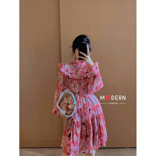 มินิเดรสสีหวานสดใสป้ายModern