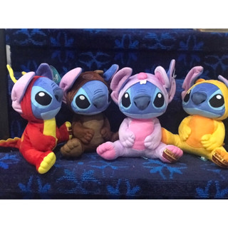 ตุ๊กตา STITCH  12 ราศี   ลิขสิทธิ์แท้   ขนาด  10 นิ้ว