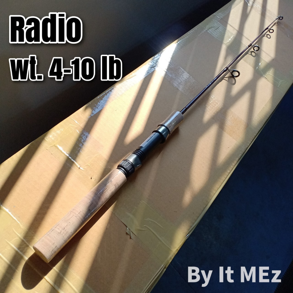 ของแท้ ราคาถูก คันเบ็ดตกปลา Radio ท่อนเดียว Line wt. 4-10 lb เหมาะตกปลาข้างเรือ ออกหมายโหด หมายธรรมชาติ Spinning